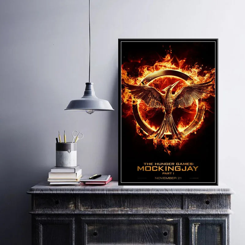 The Hungry Games Hot Movie Series Art Painting Silk Canvas Poster Wall Home Decor quadro cuadros