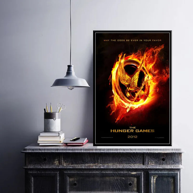 The Hungry Games Hot Movie Series Art Painting Silk Canvas Poster Wall Home Decor quadro cuadros