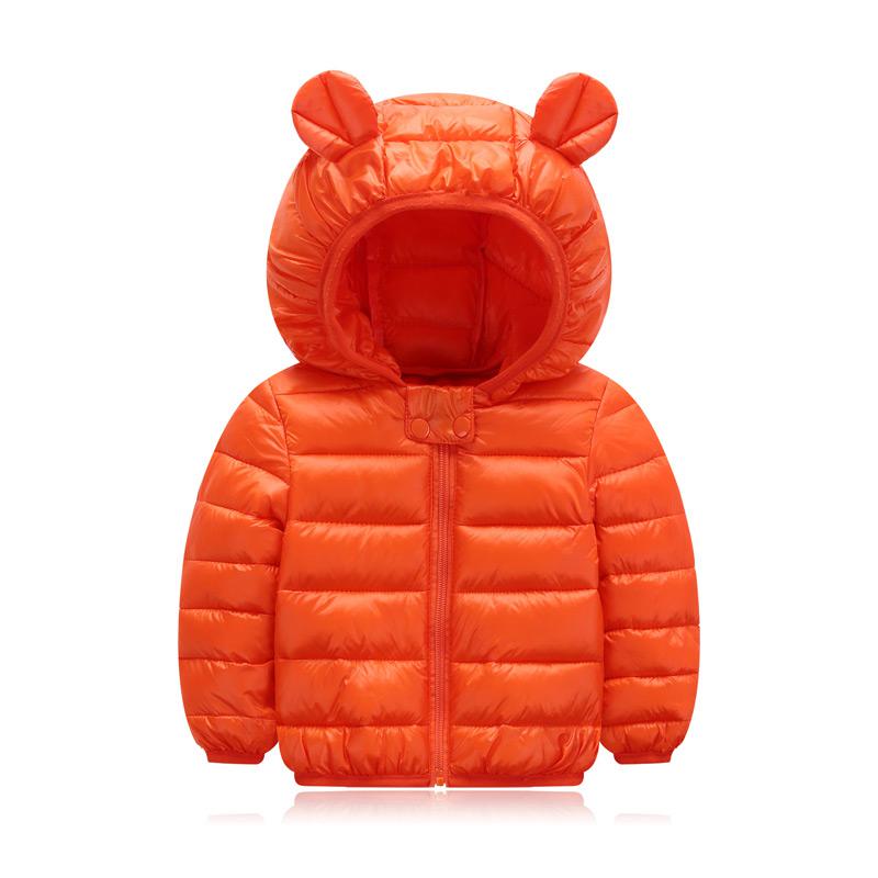 Jaqueta Infantil Puffer com Capuz - Basic Colors