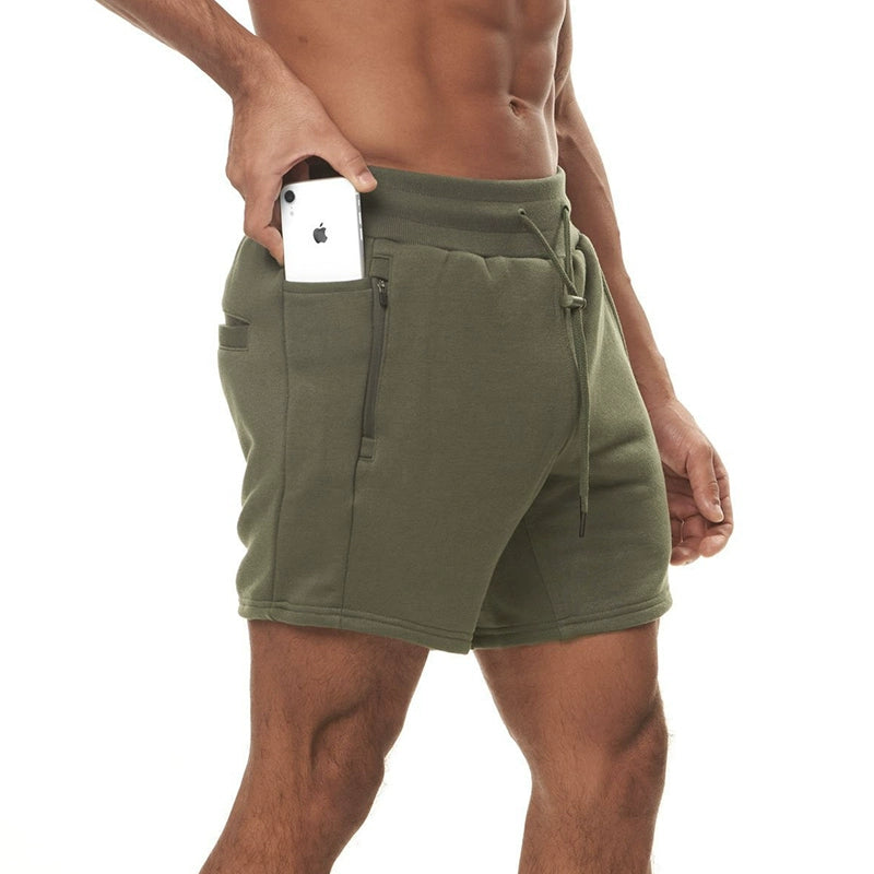 Shorts casuais masculinos para treinamento