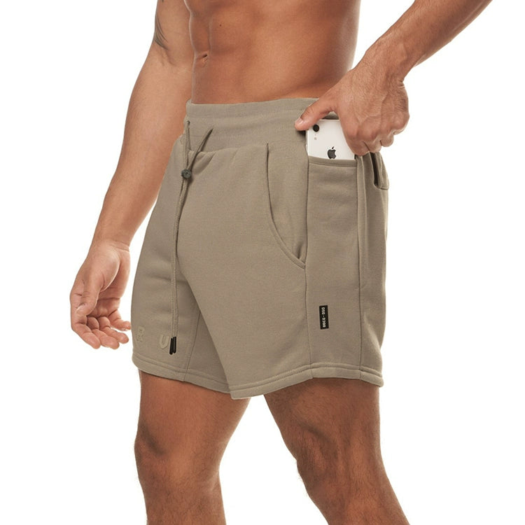 Shorts casuais masculinos para treinamento