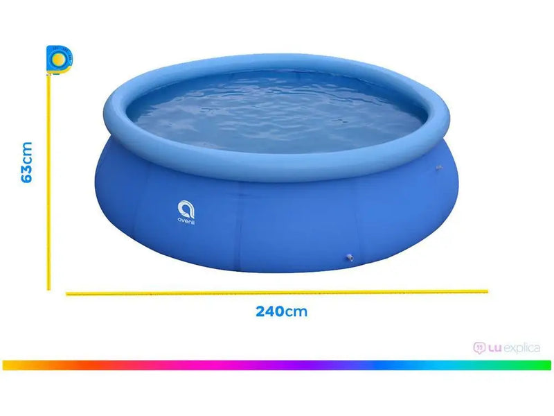 Piscina inflável redonda Jilong 2490L 19-10201