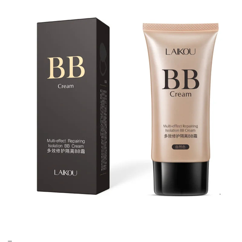 Laikou bb creme corretivo base maquiagem natural hidratante multi sulution