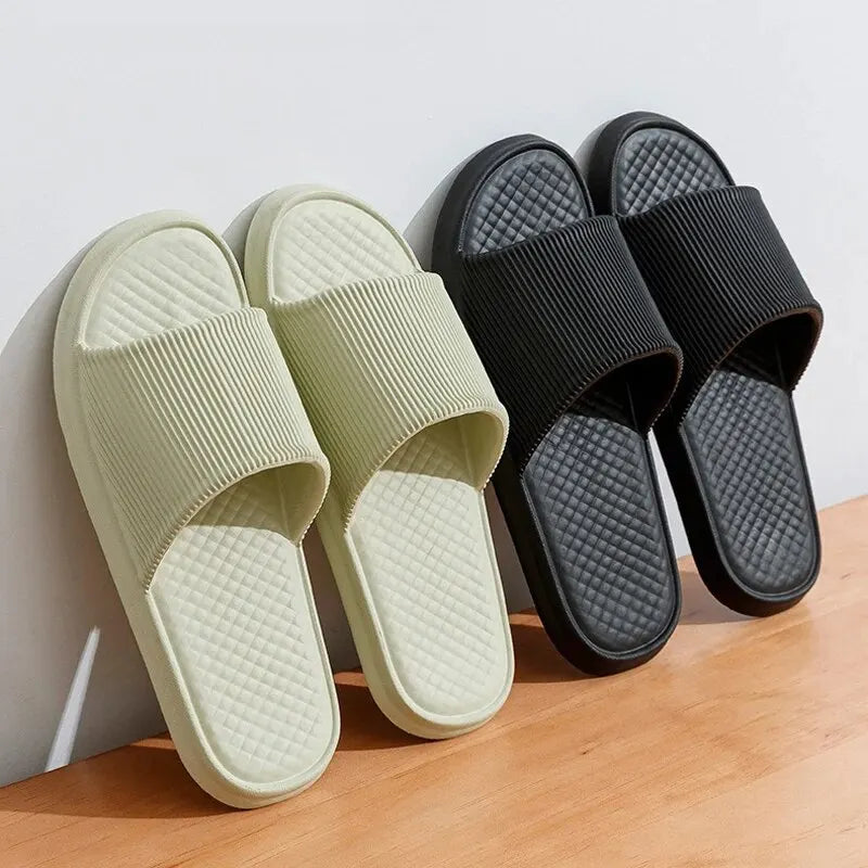 Unisex Massage Slippers Women Indoor Bathroom Slides Soft EVA Anti-Slip Home Floor Slides Ladies Summer Shower Shoes For Men