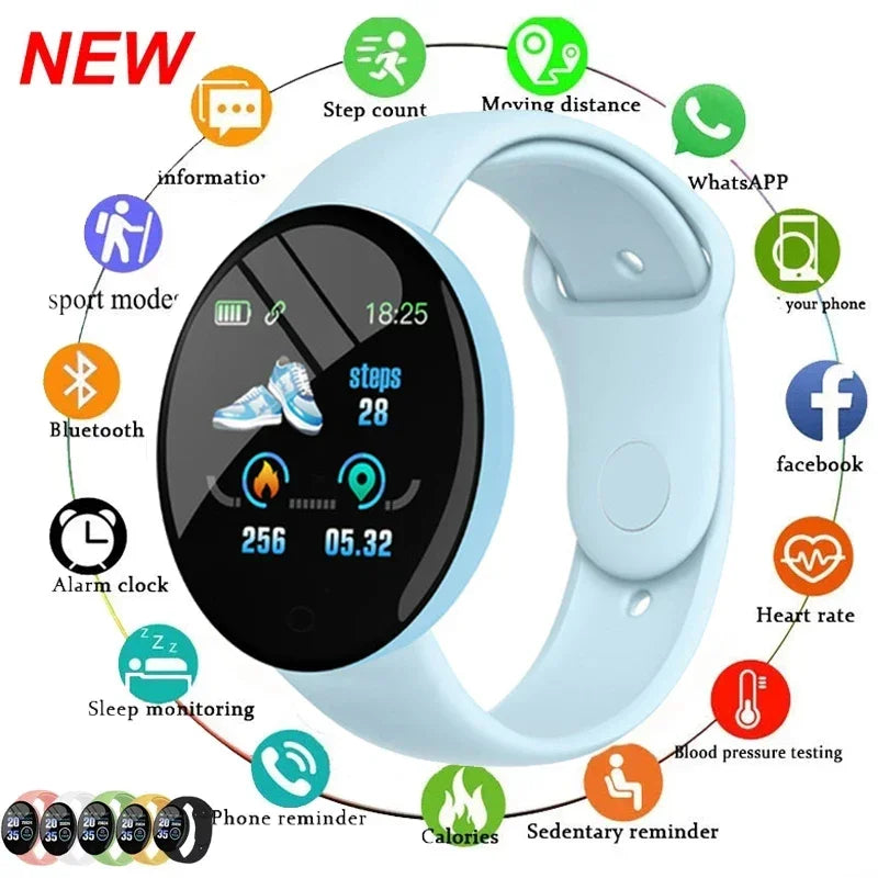 Relógio inteligente freqüência cardíaca pressão arterial esporte smartwatch