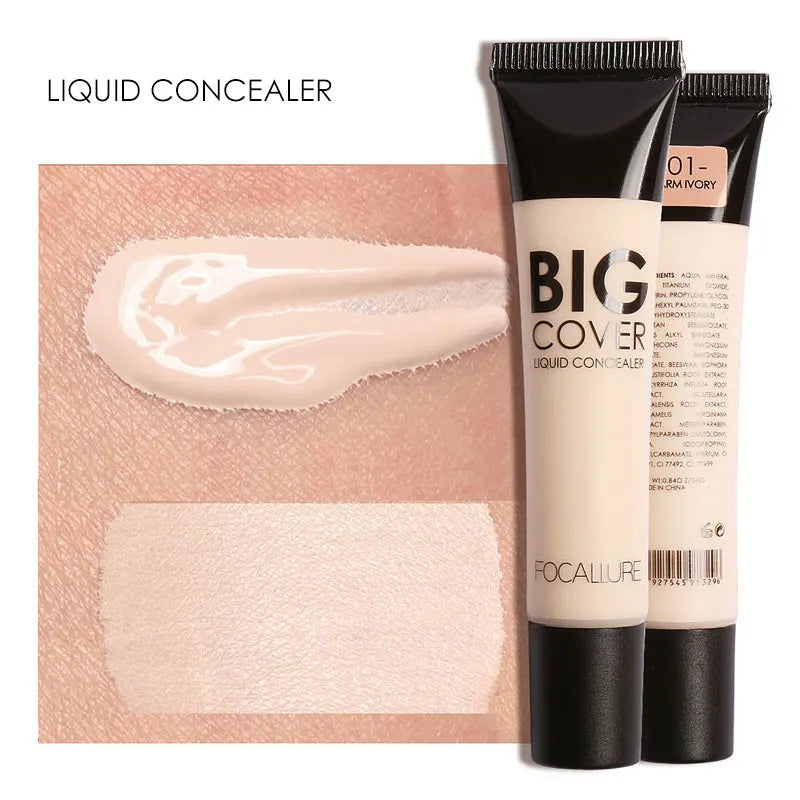 Conjunto de maquiagem, inclui base líquida corretivo facial creme pó solto kit cosmético feminino