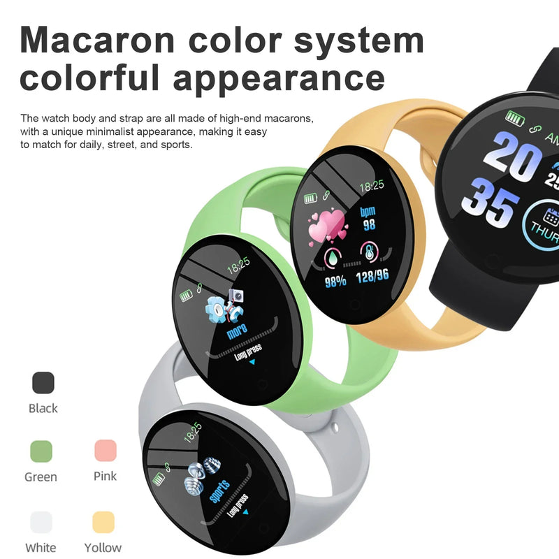 Relógio inteligente freqüência cardíaca pressão arterial esporte smartwatch