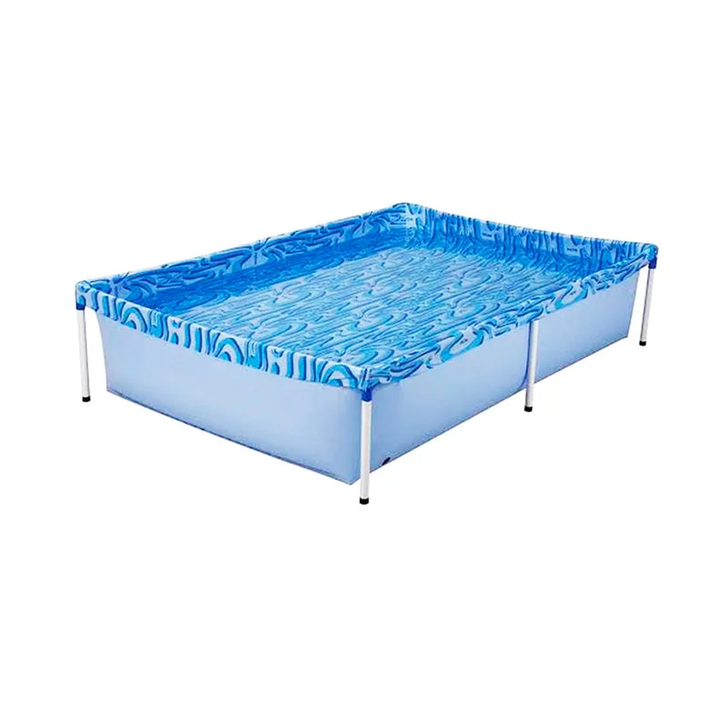 Square Pool 1000L-Mor/Blue