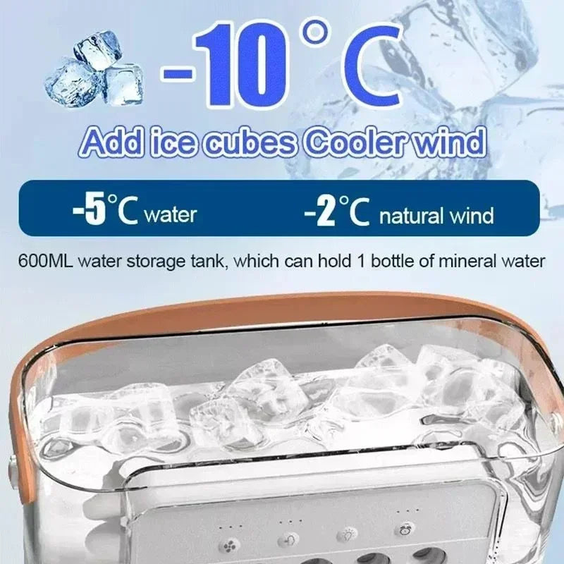 Mini climatizador portátil